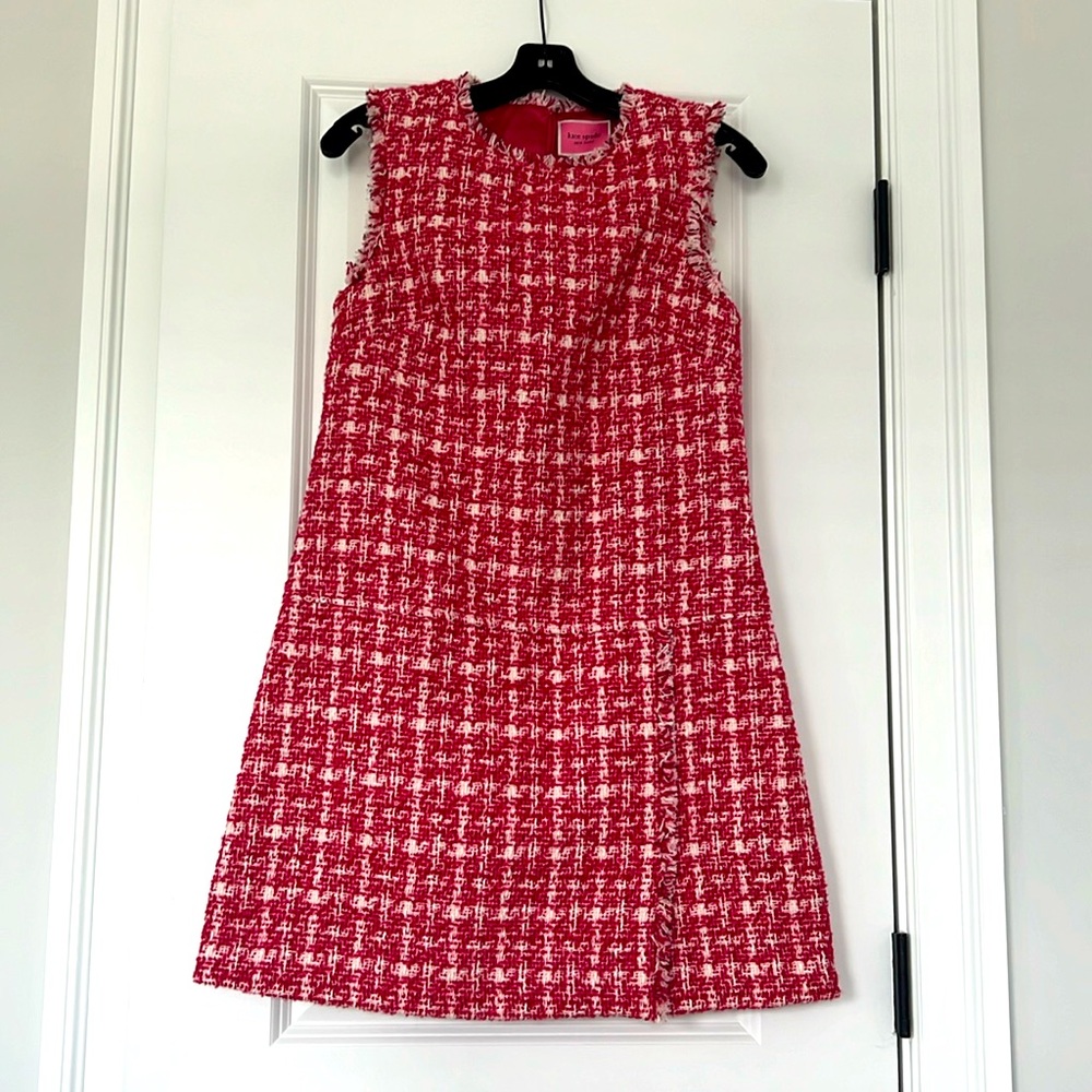 Kate Spade Tweed Dress Size 6. Like new.